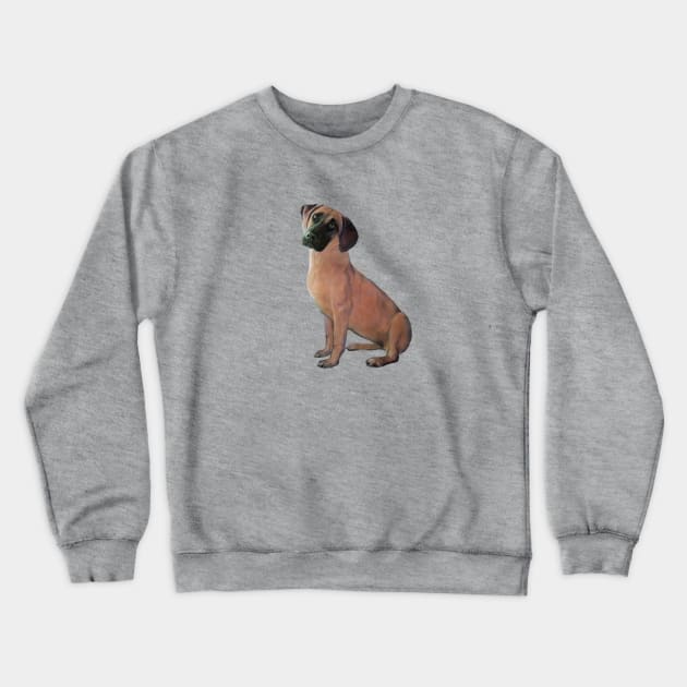 Black Mouth Cur - Just the Dog Crewneck Sweatshirt by Dogs Galore and More